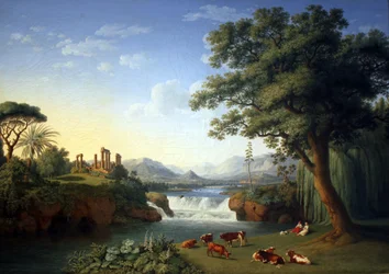 Ideal Landscape with Temple of Juno from Agrigentum